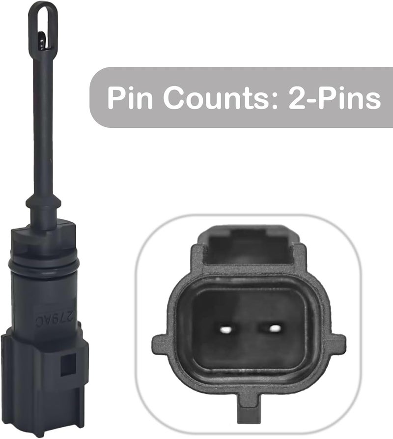 Formiden 5149279AC 5149279AB Intake Air Temperature Sensor with Connector Pigtail Harness - Compatible with Dodge Charger/Challenger 2011-2020, Jeep Cherokee 2014-2020, RAM 1500/2500/3500 2013-2020 - Image 2